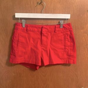 Red shorts